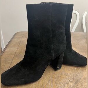 Sam Edelman Codie Black Suede Ankle Bootie 9